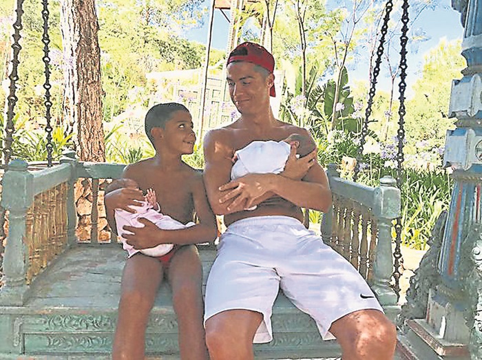 ronaldo kids