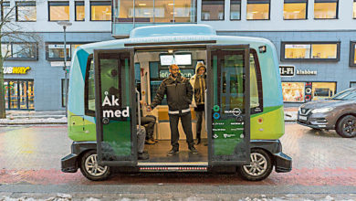 Photo of 瑞典無人駕駛巴士