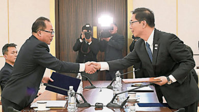 Photo of 韓朝達11項共識 冬奧開幕持統一旗入場
