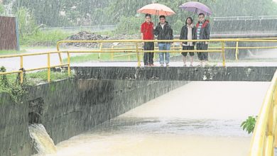 Photo of 氣象局發佈豪雨警報  彭柔4地“紅色危險”