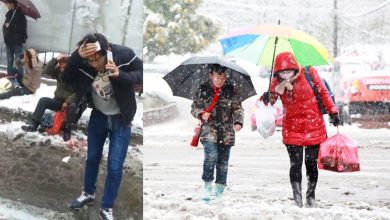 Photo of 雪雨天氣影響陸空交通 中國首發暴雪橙色預警