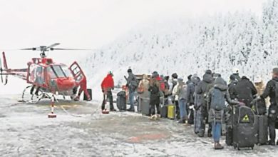 Photo of 瑞士暴雪交通阻斷  1.3萬遊客滯留山區