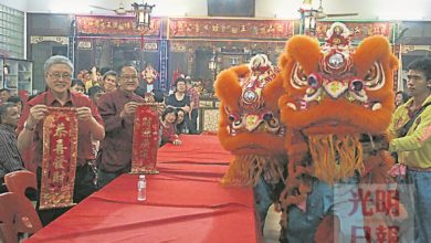 Photo of 檳辛柯蔡宗祠新春宴 振國吁宗親珍惜手中票