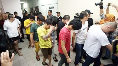 Photo of 【新山油站命案】35名360黨黨員被控  特警押送法庭戒備森嚴