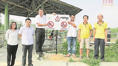 Photo of 孫意志撥款製10個 吉輦河置牌促小心鱷魚