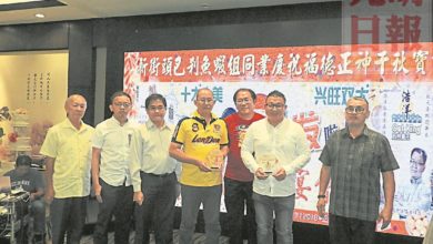 Photo of 【檳新街頭巴剎魚蝦組理會慶神誕】林保材吁大選候選人  當選勿忘助減負擔