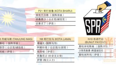Photo of 丹州哥打峇魯1國3州選區提名形勢