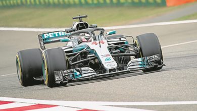 Photo of 【F1】中國站第一次練習 漢密爾頓先拔頭籌