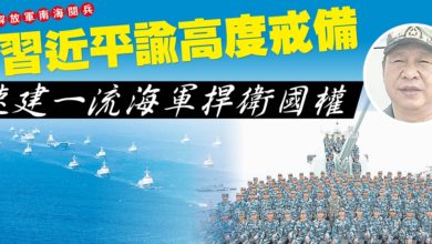 Photo of 【中國解放軍南海閱兵】習近平諭高度戒備 速建一流海軍捍衛國權
