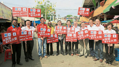 Photo of 第三屆大選以來 芙蓉首度沒飄火箭旗