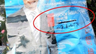 Photo of 魏曉隆用上屆海報？  “支持者張掛的”