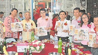Photo of 【華都村南天宮慶神誕宴】 吳俊益:減輕市議員負擔 鼓勵設居協維持治安