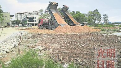 Photo of 雙溪南眉花園黃塵滾滾 羅里違規工程喊停