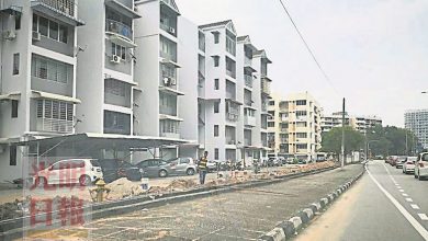 Photo of 立信花園冷格尼巴組屋 停車場石牆即將完工