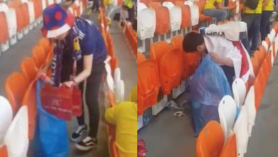 Photo of 【世界杯】日球迷賽後檢垃圾 感染對手球迷響應