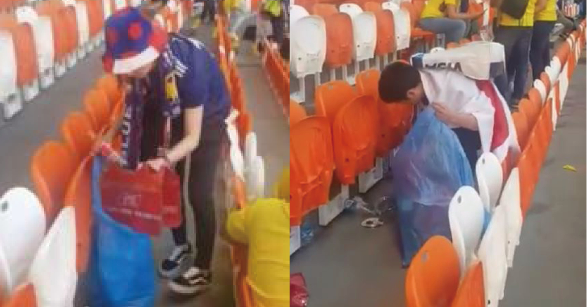 japanese-fans-clean-rubbish-world-cup