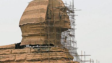 Photo of 湖北重建山寨獅身人面像 埃及斥不敬向聯國投訴