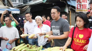 Photo of 上任副青體長首回大山腳 沈志強還鄉感謝人民