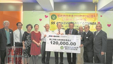 Photo of 【韓中60/63年離校55週年宴】 黃賜興：瞭解運作目標 邀校友加入董事會