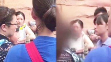 Photo of 男孩上海迪士尼插隊罵職員 “我就不排，臭老娘們”