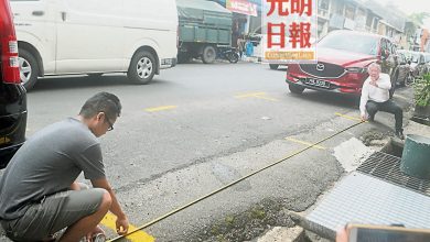 Photo of 大山腳市區鋪路重畫 泊車位縮小摩多位消失