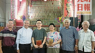 Photo of 【檳梅氏家廟報本堂秋祭聯歡宴】梅煜全：理事多年邁 盼年輕人加入家廟