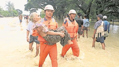 Photo of 緬水壩決堤淹沒百村 逾5萬人疏散