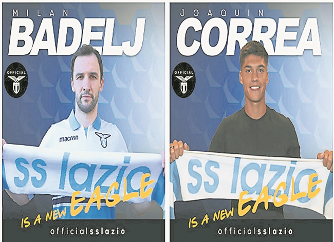 lazio-resmi-rekrut-correa-dan-badelj