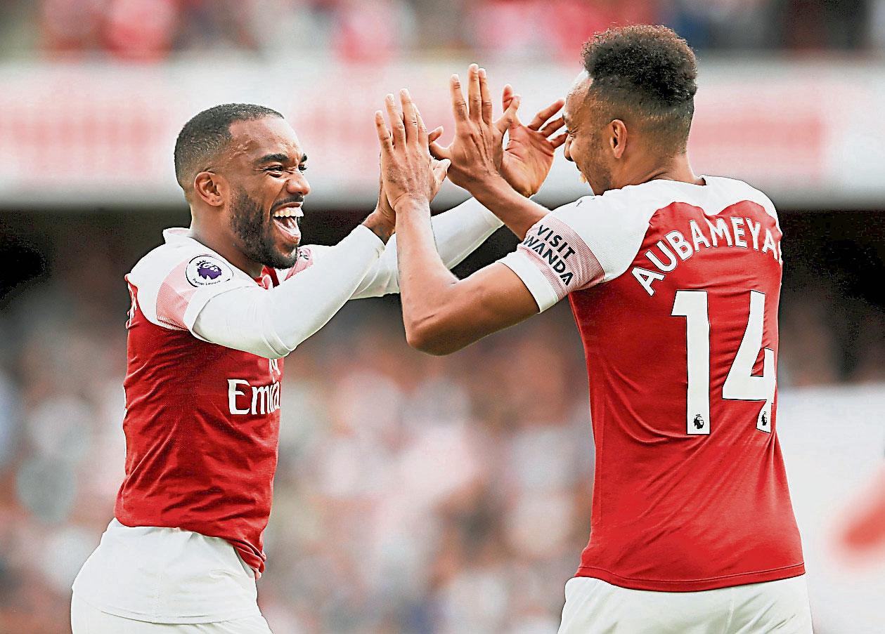 Lacazette-Aubameyang