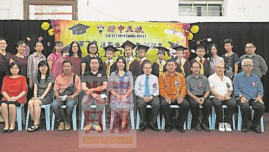 Photo of 時中正校特別準備 6畢業生戴四方帽