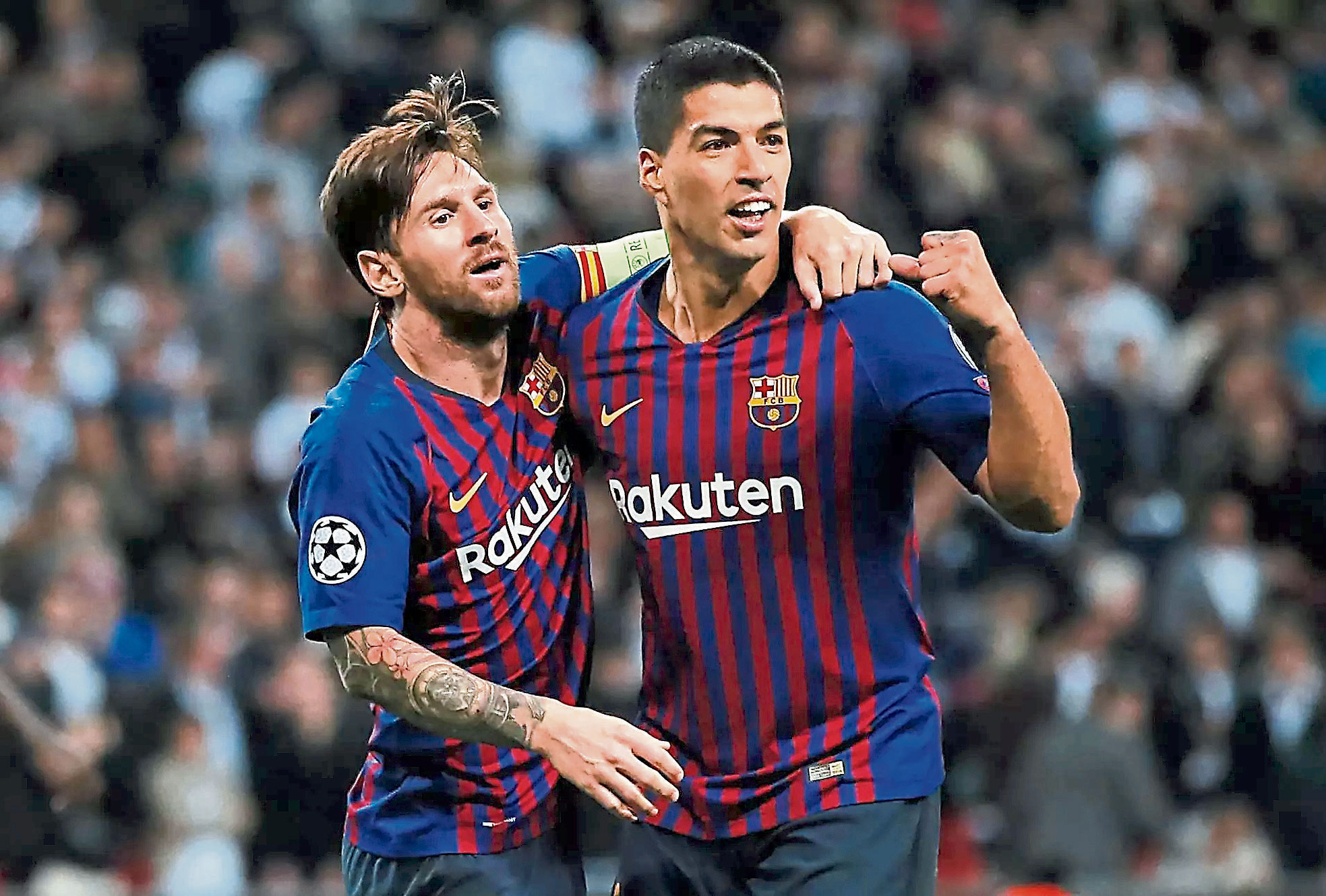 messi-suarez-onfire