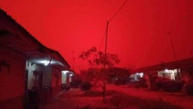 Photo of 空污至高境界？印尼天空變紅色