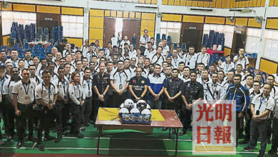 Photo of 威中警方培訓班 指導130社警應對車禍