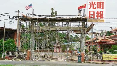 Photo of 巴東昔拉慶興廟 牌樓工程近完成