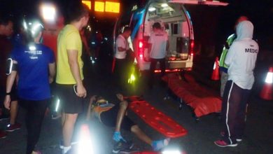 Photo of 3馬拉松選手遭車撞 警：疑司機失控肇禍