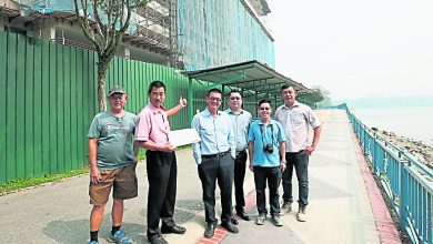 Photo of 【甲洞大都會公園】人行道屋頂破洞已修復  發展商加厚3層增承受力