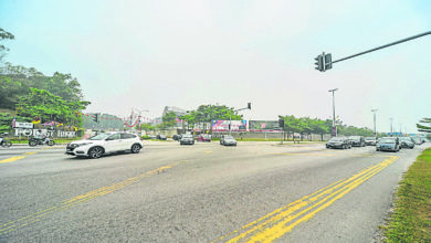 Photo of 新芙蓉市議會大廈前路口 下月起試跑關一個月