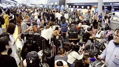 Photo of 強颱掠過東京放晴 日陸空交通逐漸恢復