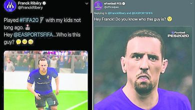 Photo of 里貝利吐槽FIFA20  PES看戲不嫌事大