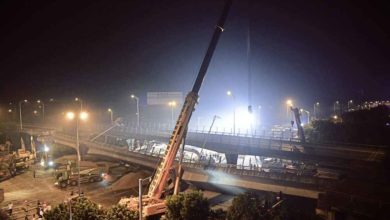 Photo of 無錫高架橋坍塌3死2傷 肇禍車輛載逾百噸鋼材