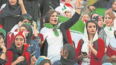 Photo of 時隔40年 伊朗女球迷首入場觀賽