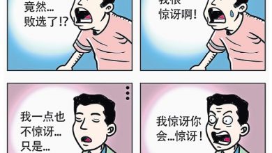 Photo of 【漫畫】驚訝