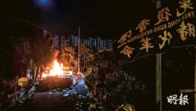 Photo of 【港反修例示威】港府拒談條件 中大示威者再封路
