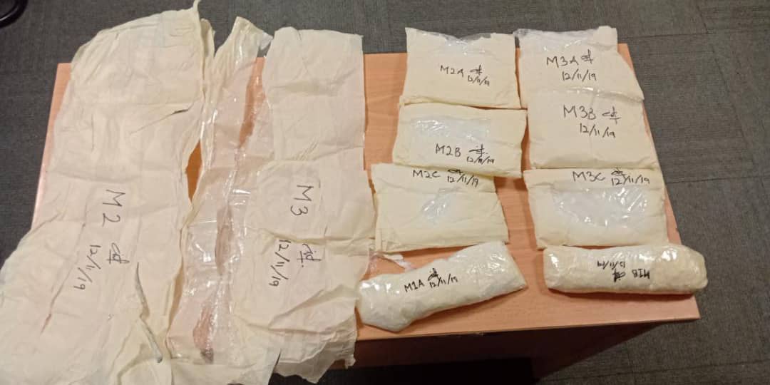 2华裔毒骡吉隆坡第二国际机场被捕