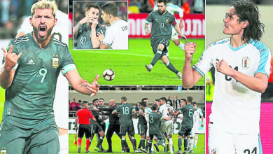 Photo of 阿根廷逼和烏拉圭 梅西傳射兩度扳平