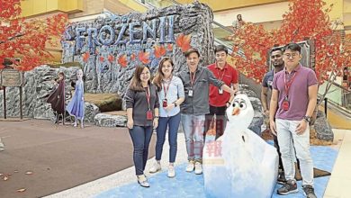 Photo of 冰雪奇緣2主角會粉絲 快來雙威嘉年華廣場打卡