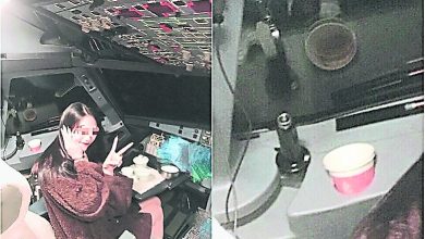 Photo of 網傳女乘客駕駛艙拍照 涉事機長終身停飛