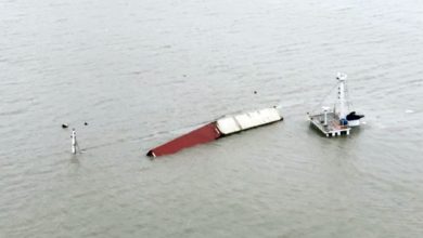 Photo of 雙11貨輪撞船沉沒2死 879噸淘寶貨品墜海