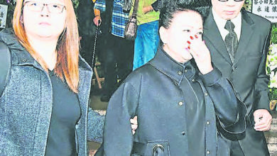 Photo of 黎小田出殯 薛家燕哭到最後