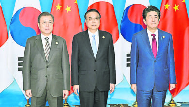 Photo of 中日韓領導人會議  李克強以《三國演義》談三國關係